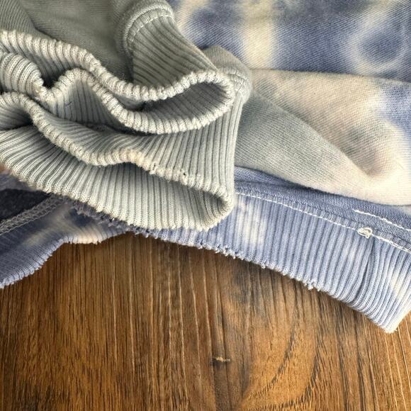 American Eagle crop tie dye Oversized Sweatshirt MEDIUM soft stretchy pullover - Picture 9 of 9